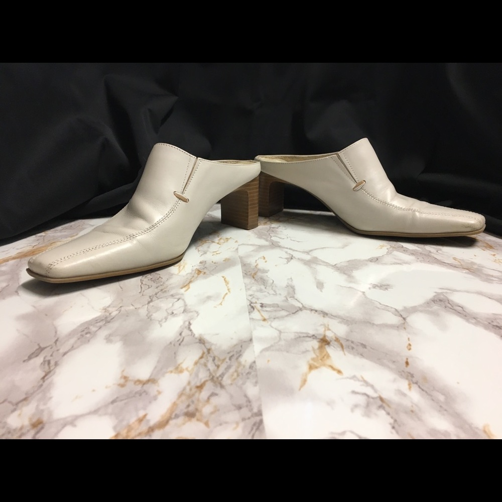 White Leather Shoes
